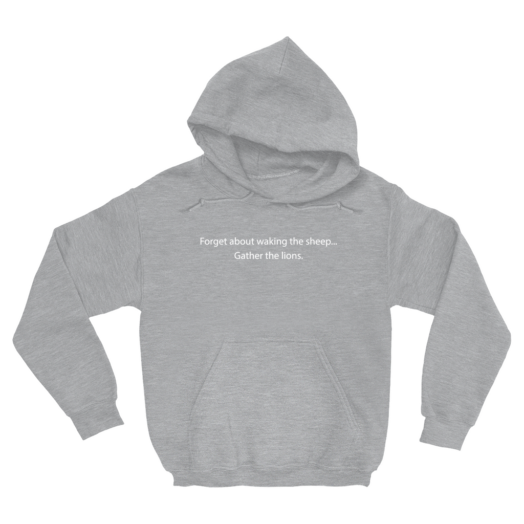 Gather the Lions Hoodie (9 Colors) - White Lettering