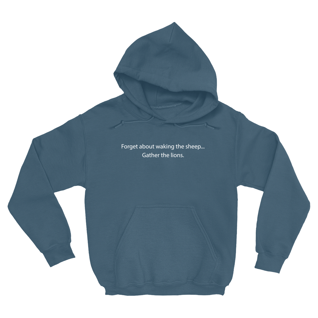 Gather the Lions Hoodie (9 Colors) - White Lettering